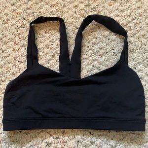 Lululemon Black Sport Bra Size 4